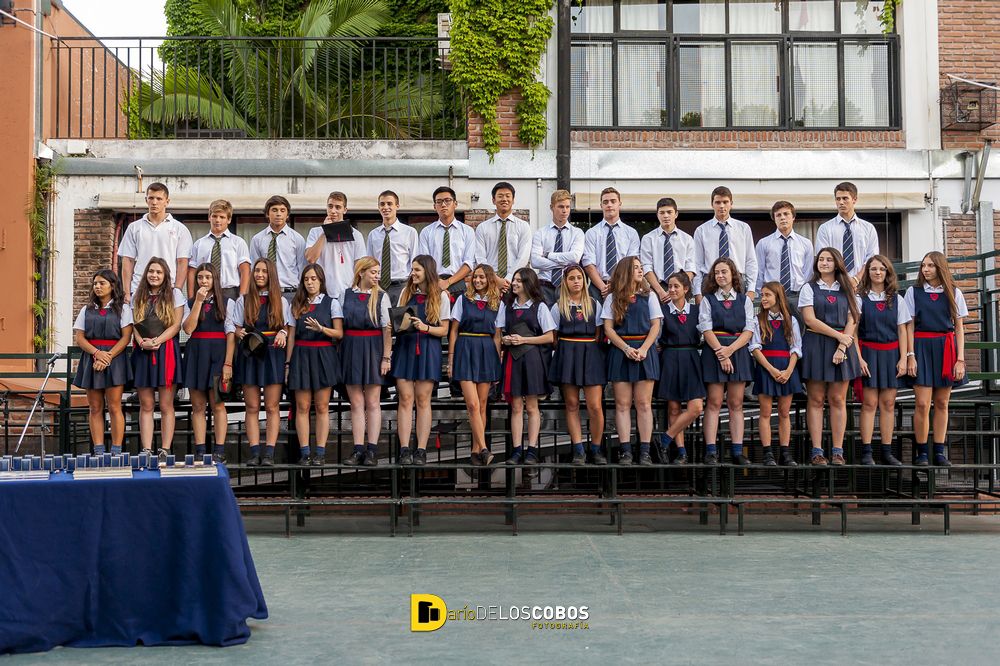 Fotos por Dario de los Cobos Fotografia de la entrega de diplomas de secundaria en el colegio Villa Devoto School, Buenos Aires, Argentina
